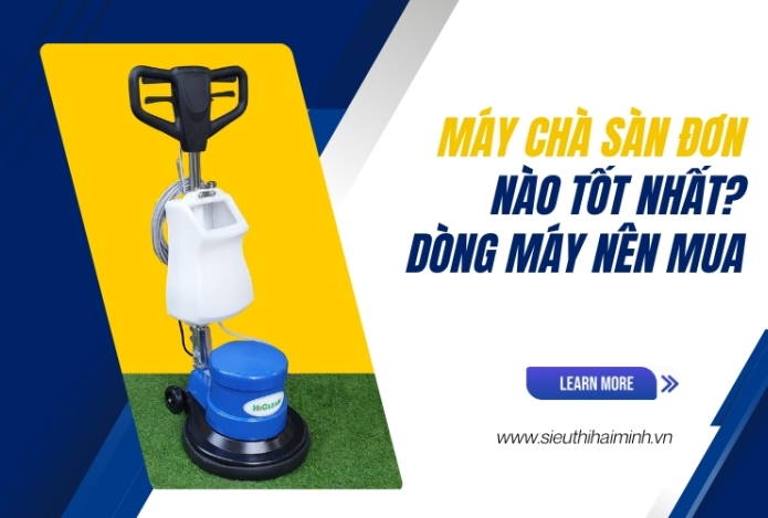 Hình ảnh Máy chà sàn đơn nào tốt nhất? Gợi ý dòng máy nên mua