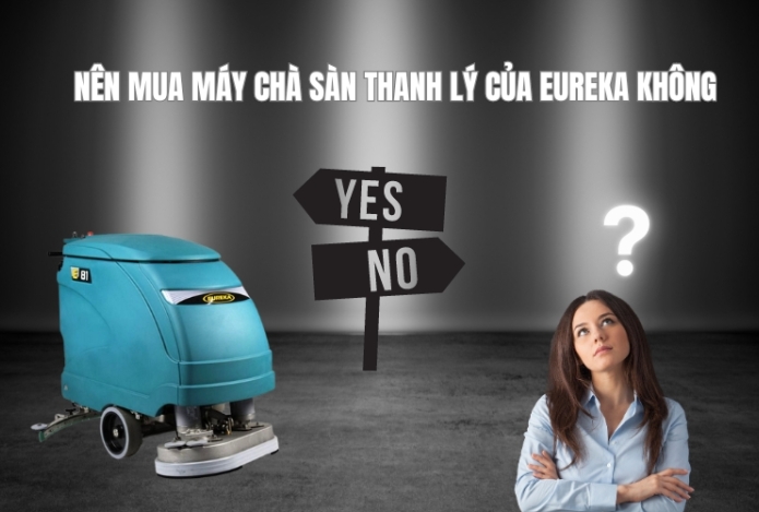 Hình ảnh Nên mua máy chà sàn thanh lý của Eureka không?