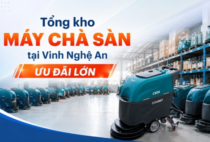 Tổng kho máy chà sàn tại Vinh Nghệ An - Ưu đãi lớn