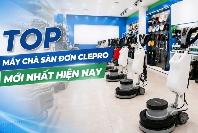 Hình ảnh Top Máy Chà Sàn Đơn Clepro Mới Nhất Hiện Nay