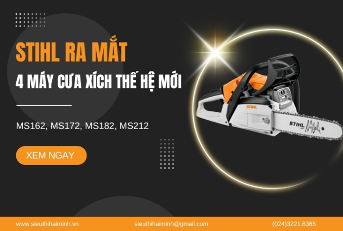 Hình ảnh 4 Máy Cưa Xích Thế Hệ Mới Của Stihl Vừa Ra Mắt