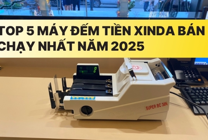 Hình ảnh Top 5 máy đếm tiền Xinda bán chạy nhất năm 2025