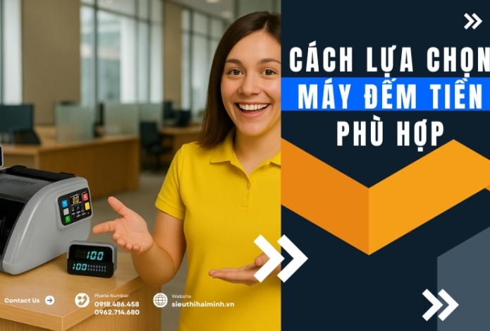 Hình ảnh Cách chọn máy đếm tiền phù hợp nhu cầu và ngân sách