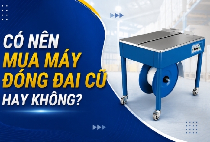 Hình ảnh Có nên mua máy đóng đai cũ hay không?