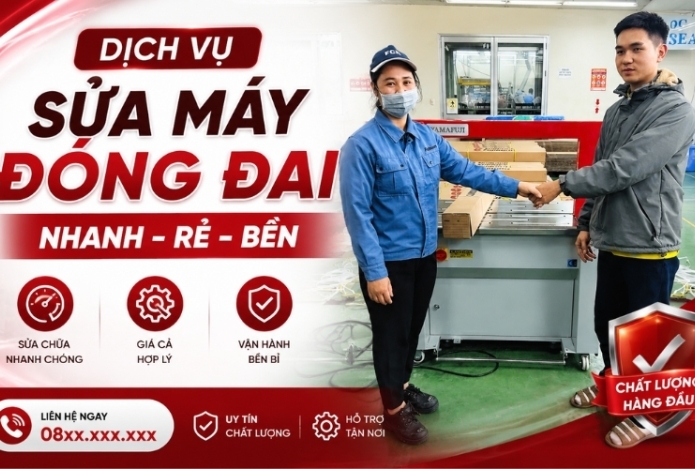Dịch Vụ Sửa Máy Đóng Đai Nhanh - Rẻ - Bền