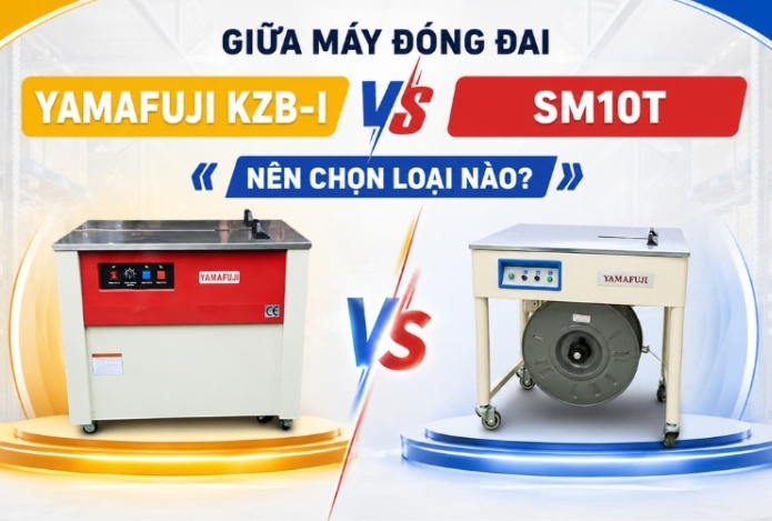 Giữa máy đóng đai Yamafuji KZB-I và SM10T nên chọn loại nào?