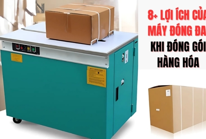 Hình ảnh 8+ Lợi ích của máy đóng đai khi đóng gói hàng hóa