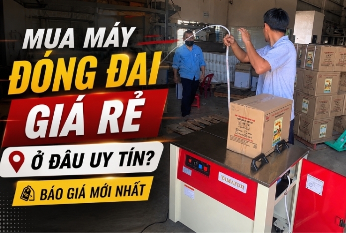 Hình ảnh Mua máy đóng đai giá rẻ ở đâu uy tín? Báo giá mới nhất