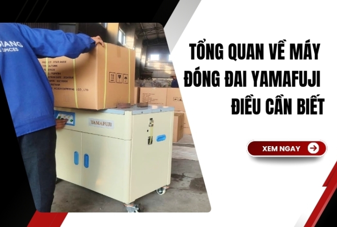 Hình ảnh Tổng quan về máy đóng đai Yamafuji - điều cần biết