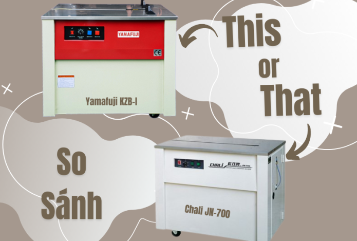 Hình ảnh Sự khác biệt giữa máy đai thùng Chali JN-700 và Yamafuji KZB-I