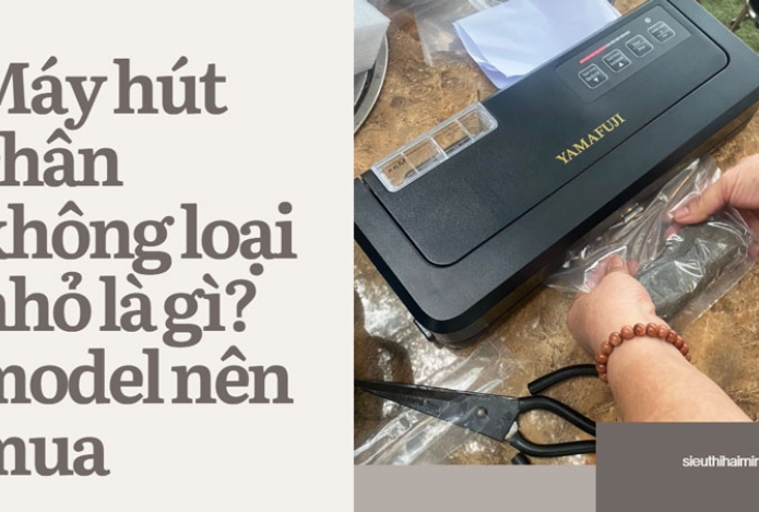 Máy hút chân không loại nhỏ là gì? model nên mua