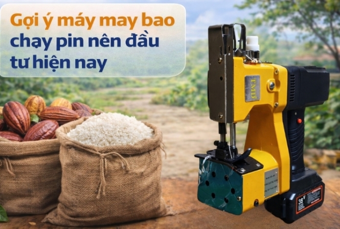 Gợi ý máy may bao chạy pin nên đầu tư hiện nay