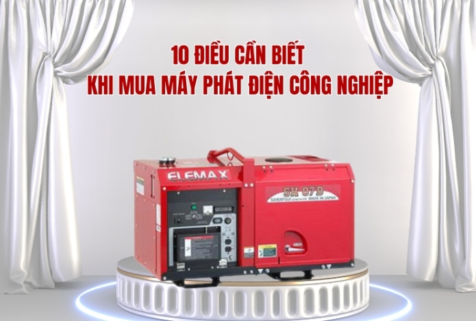 Hình ảnh 10 Điều Cần Biết Khi Mua Máy Phát Điện Công Nghiệp