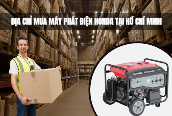 Hình ảnh Địa Chỉ Mua Máy Phát Điện Honda Tại Hồ Chí Minh