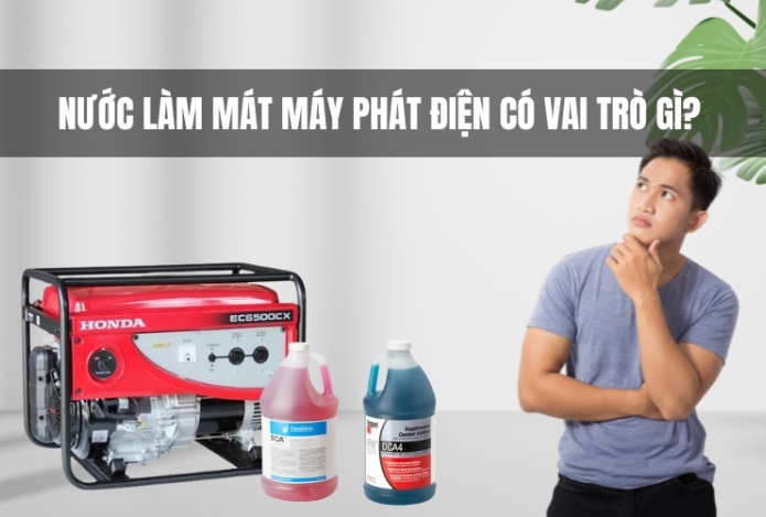 Hình ảnh Nước Làm Mát Máy Phát Điện Có Vai Trò Gì?