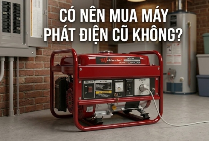 Hình ảnh Có Nên Mua Máy Máy Phát Điện Cũ Không?