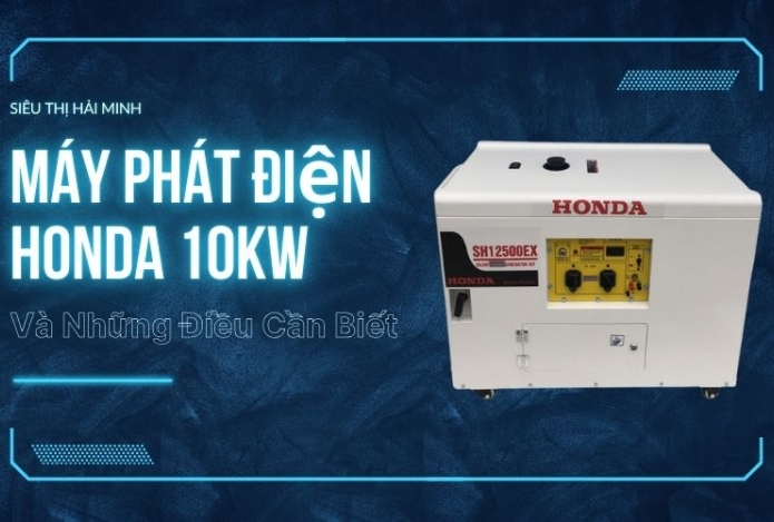 Hình ảnh Máy Phát Điện Honda 10kw Và Những Điều Cần Biết
