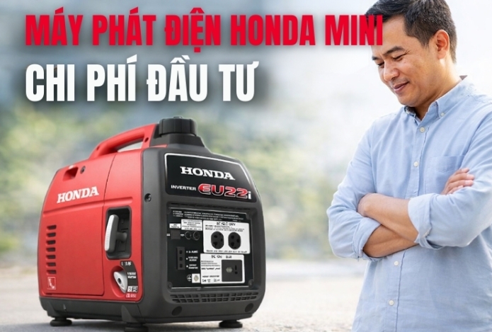 Máy Phát Điện Honda Mini - Chi Phí Đầu Tư Bao Nhiêu?