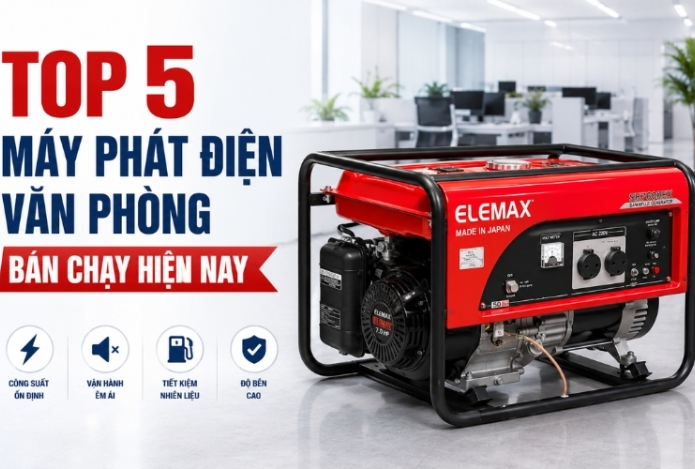 Hình ảnh Top 5 máy phát điện văn phòng bán chạy hiện nay