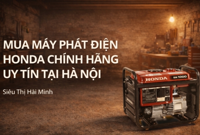 Mua Máy Phát Điện Honda Chính Hãng Uy Tín Tại Hà Nội