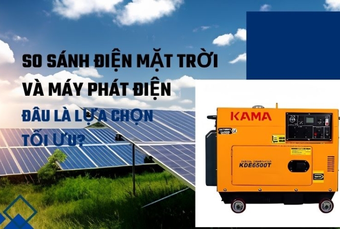 Hình ảnh So sánh điện mặt trời và máy phát điện: đâu là lựa chọn tối ưu?