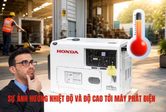 Hình ảnh Sự Ảnh Hưởng Nhiệt Độ Và Độ Cao Tới Máy Phát Điện