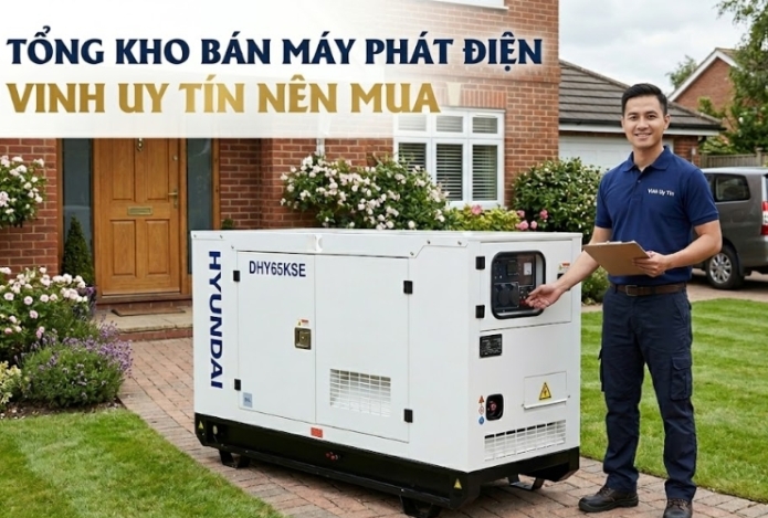 Hình ảnh Tổng Kho Bán Máy Phát Điện Vinh Uy Tín Nên Mua