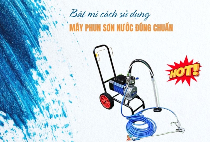 Hình ảnh Bật Mí Cách Sử Dụng Máy Phun Sơn Đúng Chuẩn