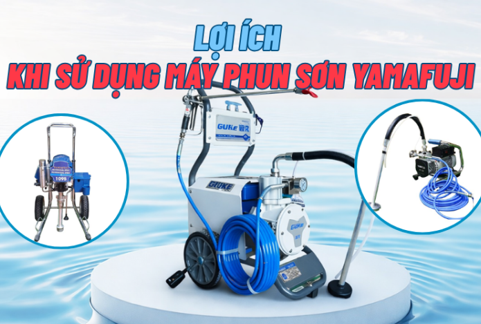 Hình ảnh Lợi Ích Khi Sử Dụng Máy Phun Sơn Yamafuji