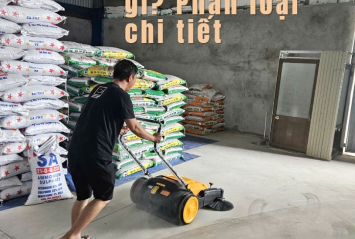 Máy quét rác là gì? Phân loại chi tiết