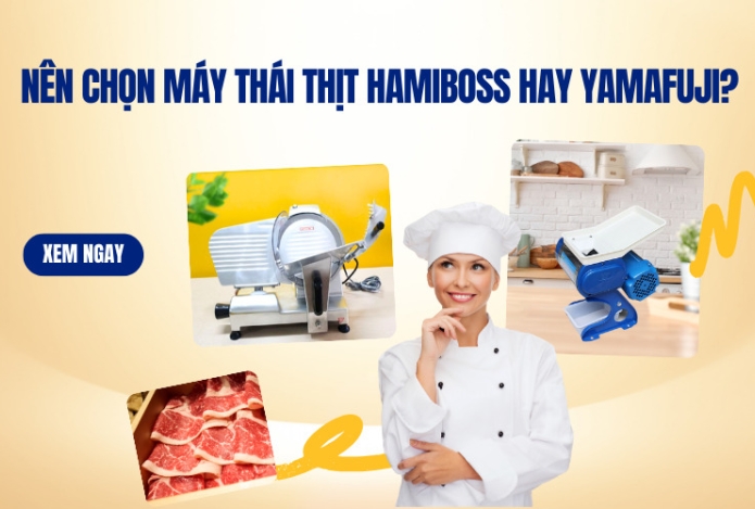Hình ảnh Nên Chọn Máy Thái Thịt Hamiboss Hay Yamafuji?