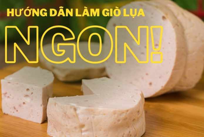 Hình ảnh Hướng dẫn cách làm giò lụa thơm ngon, không bị bở ngay lần đầu