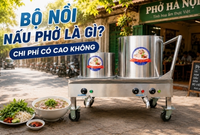 Bộ nồi nấu phở là gì? Chi phí có cao không