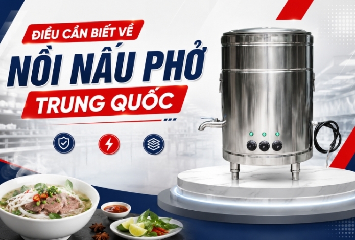 Điều cần biết về nồi nấu phở trung Quốc