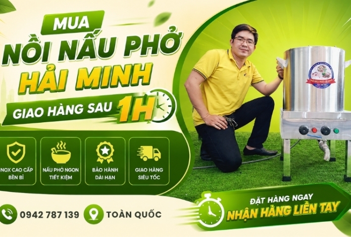 Mua Nồi Nấu Phở Hải Minh Giao Hàng Sau 1h