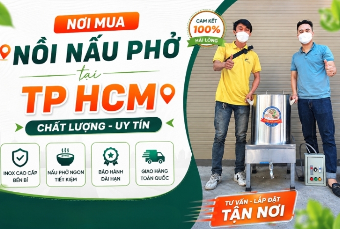 Hình ảnh Nơi mua nồi nấu phở tại TP HCM chất lượng Uy tín