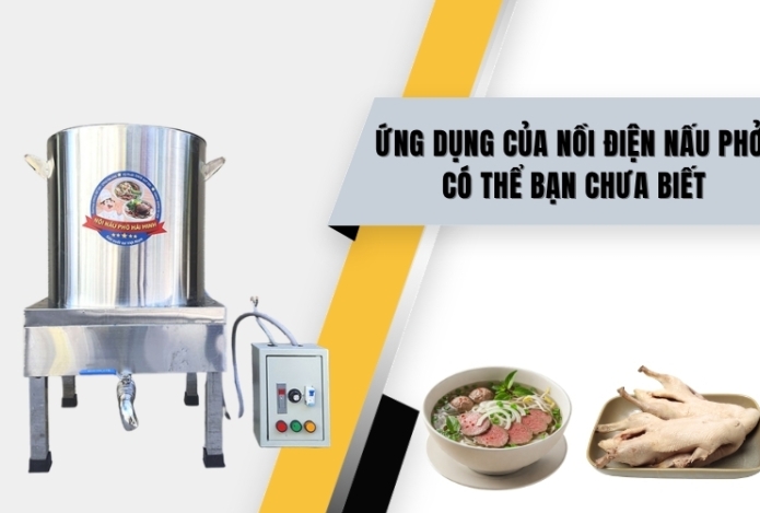 Hình ảnh Ứng Dụng Của Nồi Điện Nấu Phở Có Thể Bạn Chưa Biết