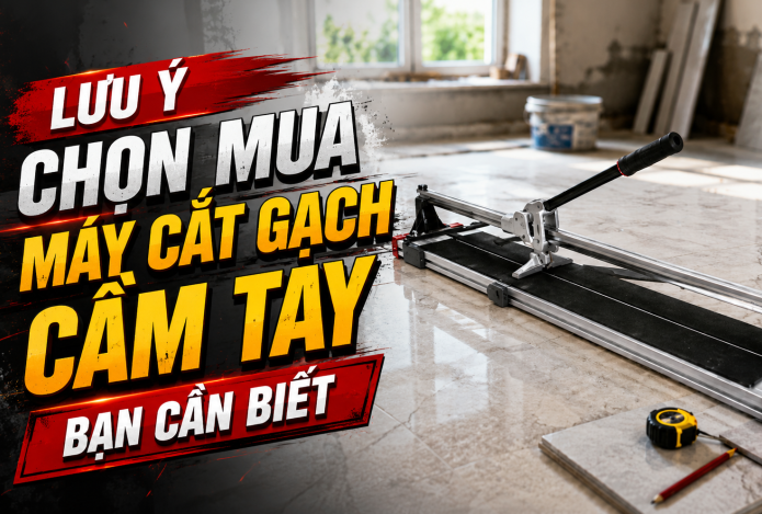 Lưu ý chọn mua máy cắt gạch cầm tay bạn cần biết