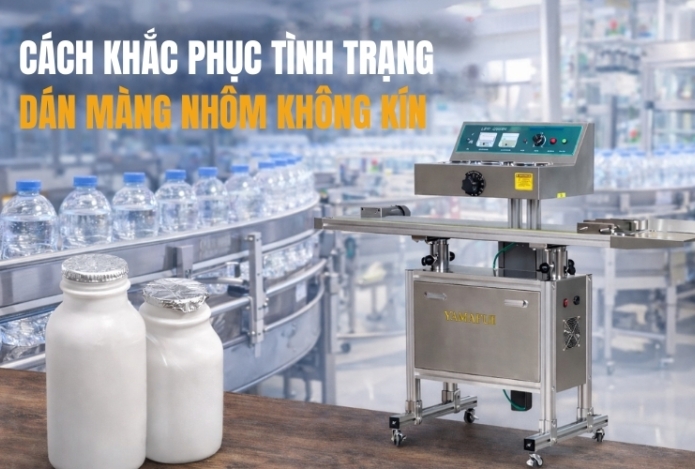 Cách khắc phục tình trạng dán màng nhôm không kín