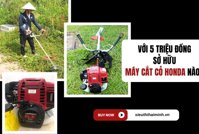 Hình ảnh Với 5 Triệu Đồng Sở Hữu Máy Cắt Cỏ Honda Nào