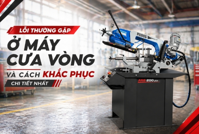 Lỗi Thường Gặp Ở Máy Cưa Vòng Và Cách Khắc Phục Chi Tiết Nhất