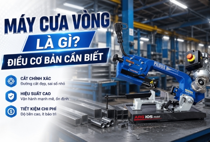 Máy cưa vòng là gì? Điều cơ bản cần biết