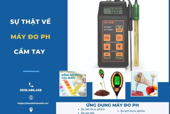 Hình ảnh Sự Thật Về Máy Đo Ph Cầm Tay Có Thể Bạn Chưa Biết