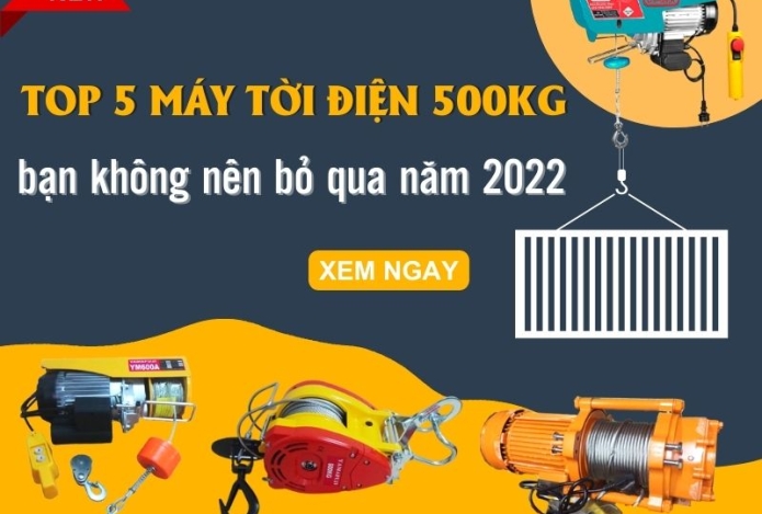 Hình ảnh Top 5 Máy Tời Điện 500kg Bạn Không Nên Bỏ Qua