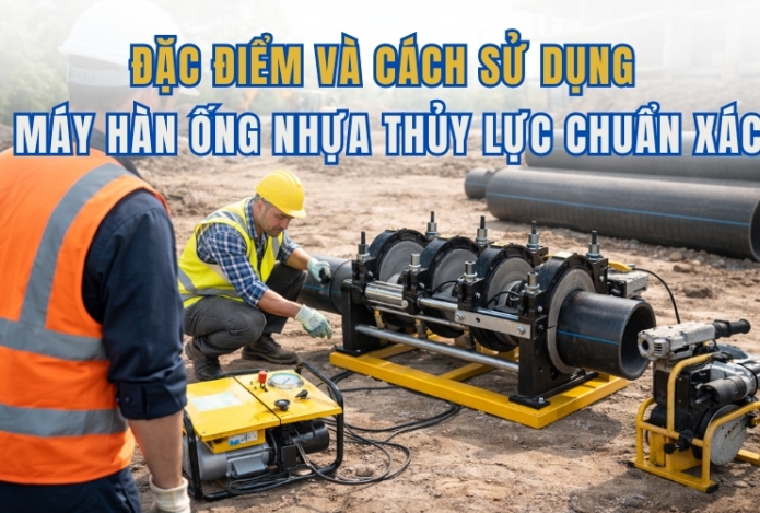 Đặc điểm và cách sử dụng máy hàn ống nhựa thủy lực chuẩn xác