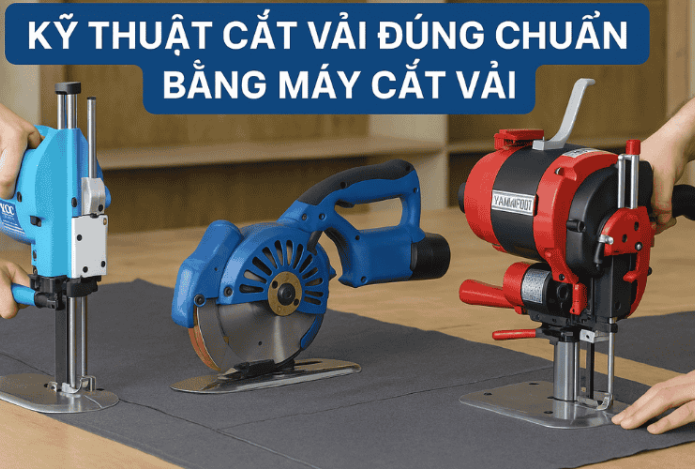 Kỹ Thuật Cắt Vải Đúng Chuẩn Bằng Máy Cắt Vải
