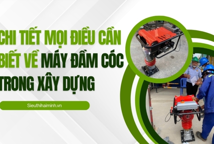 Hình ảnh Chi tiết mọi điều cần biết về máy đầm cóc trong xây dựng