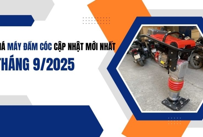 Hình ảnh Bảng giá máy đầm cóc cập nhật mới nhất tháng 10/2025