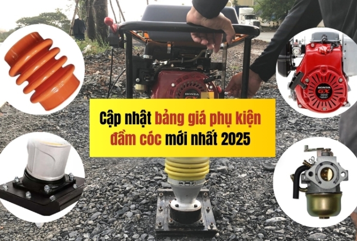 Cập nhật bảng giá phụ kiện đầm cóc mới nhất 2025