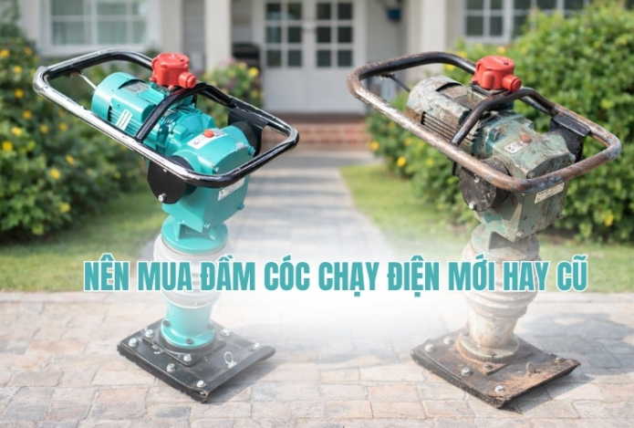 Nên mua đầm cóc chạy điện mới hay cũ? 5 điều phải biết